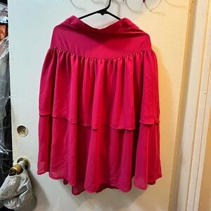 Women’s Pink Midi Skirt